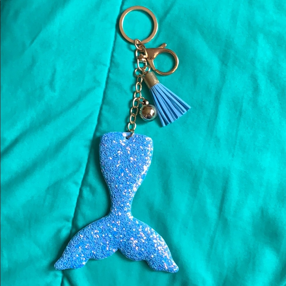 Mermaid tail keychain